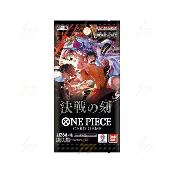 One Piece - OP16 - Booster Pack - The Moment of Decisive Battle (Japanese)