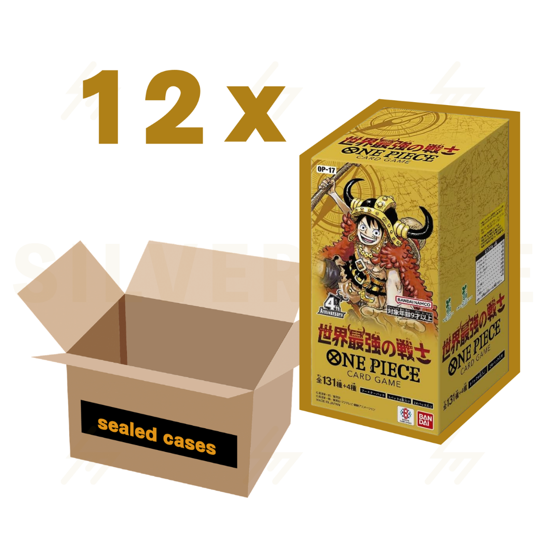 PRE-ORDER: One Piece - OP17 - The World's Strongest Warriors (Japanese)