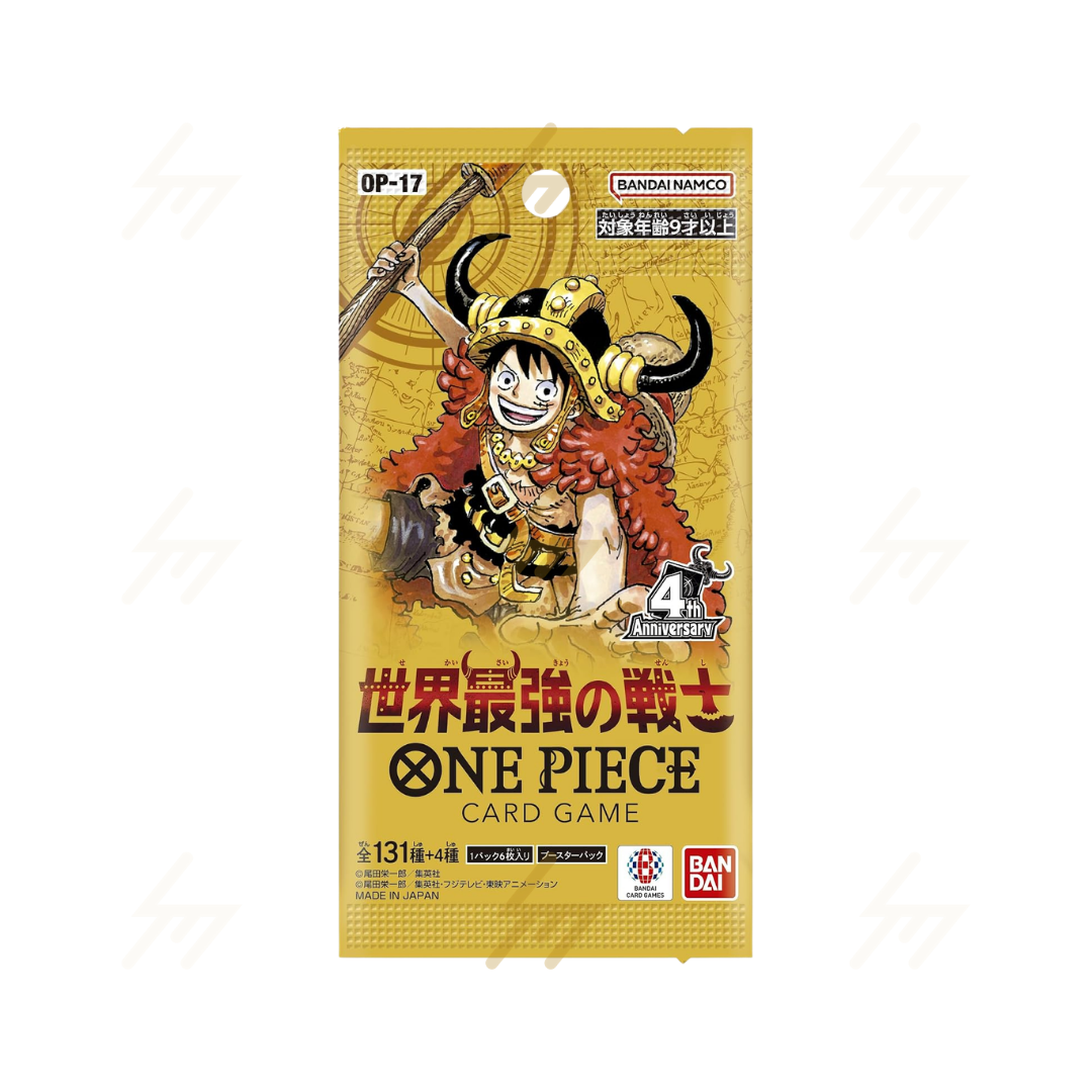 PRE-ORDER: One Piece - OP17 - The World's Strongest Warriors (Japanese)