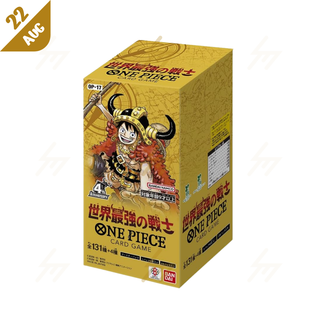 PRE-ORDER: One Piece - OP17 - The World's Strongest Warriors (Japanese)
