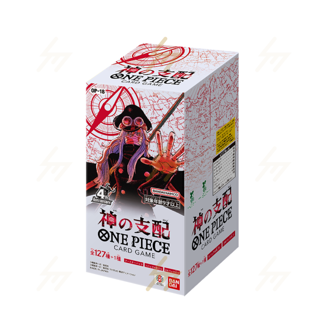 PRE-ORDER: One Piece - OP18 - God's Dominion (Japanese)