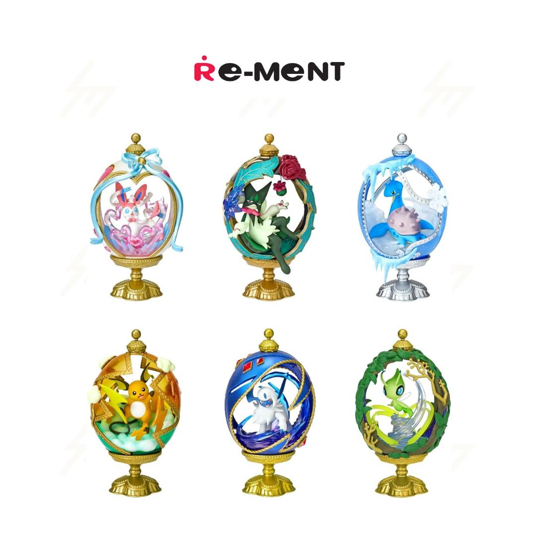 PRE-ORDER: Re-Ment - Blind Box - Pokemon - OVALTIQUE COLLECTION 2 -Luminous-
