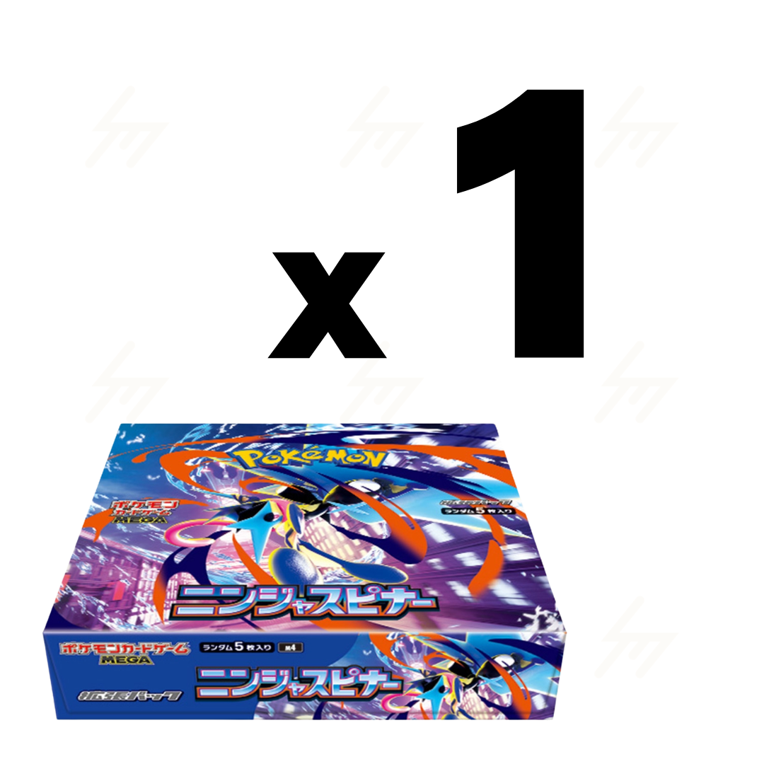 PRE-ORDER: m4 - Pokemon TCG - MEGA - Ninja Spinner (Japanese)