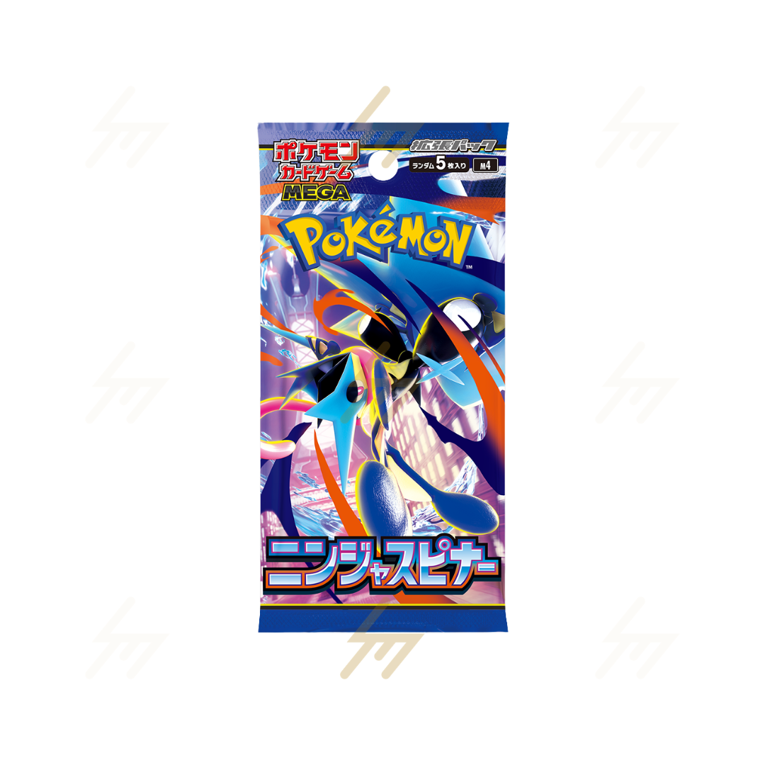 PRE-ORDER: m4 - Pokemon TCG - MEGA - Ninja Spinner (Japanese)