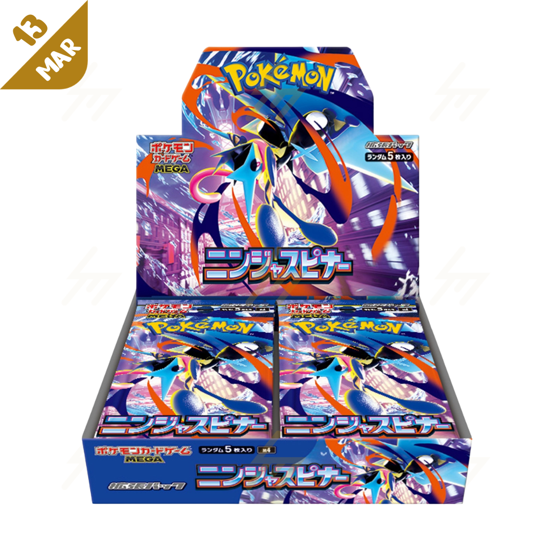 PRE-ORDER: m4 - Pokemon TCG - MEGA - Ninja Spinner (Japanese)