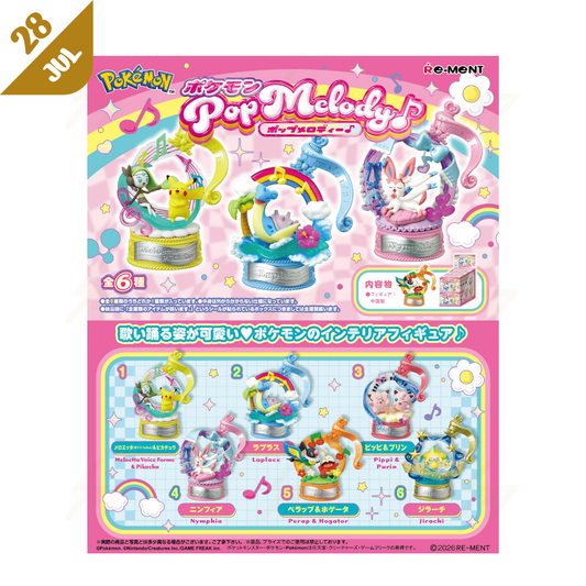 PRE-ORDER: Re-Ment - Blind Box - Pokemon - Pop Melody