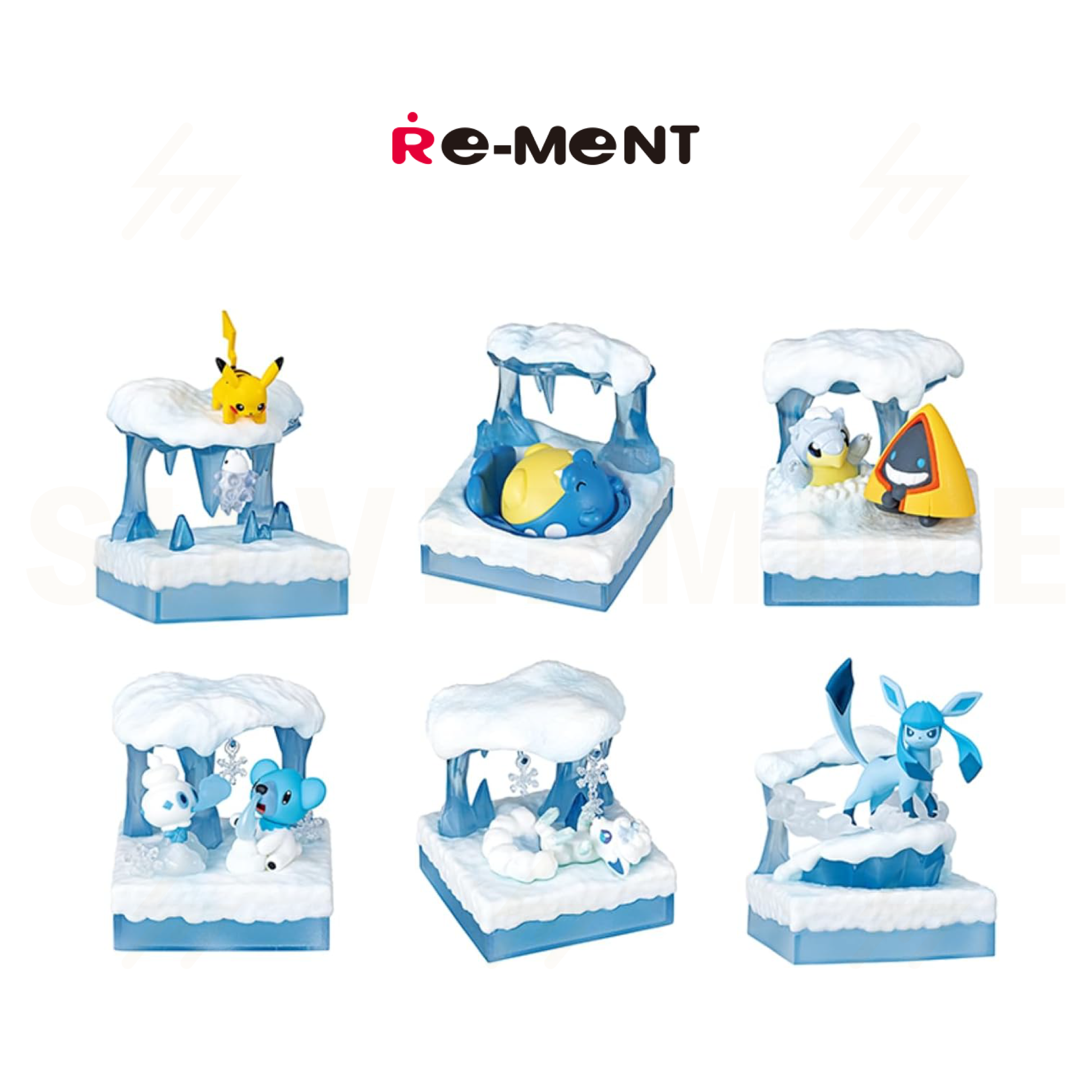 Re-Ment - Blind Box - Pokemon World 3 - Frozen Snowfield – Silvermine Re-Ment - Blind Box - Pokemon World 3 - Frozen Snowfield – Silvermine