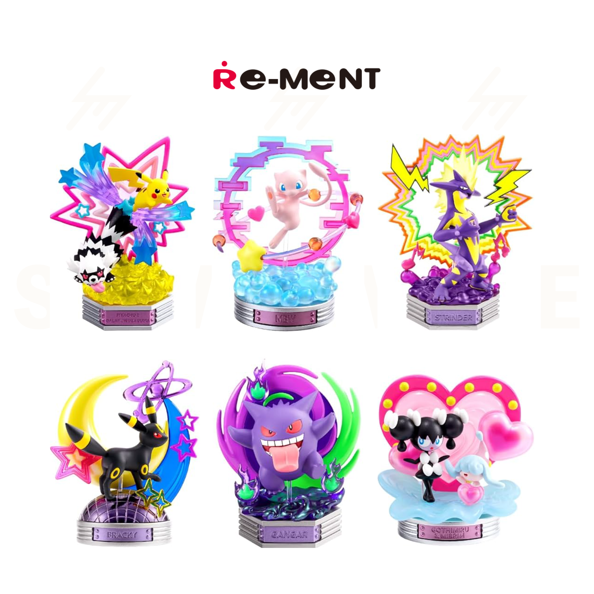 PRE-ORDER: Re-Ment - Blind Box - Pokemon - Neon Party