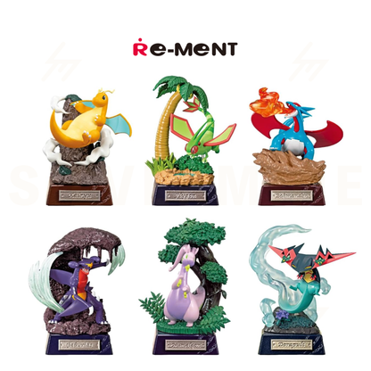 PRE-ORDER: Re-Ment - Blind Box - Pokemon POCKET STATUE -Dragon Type-