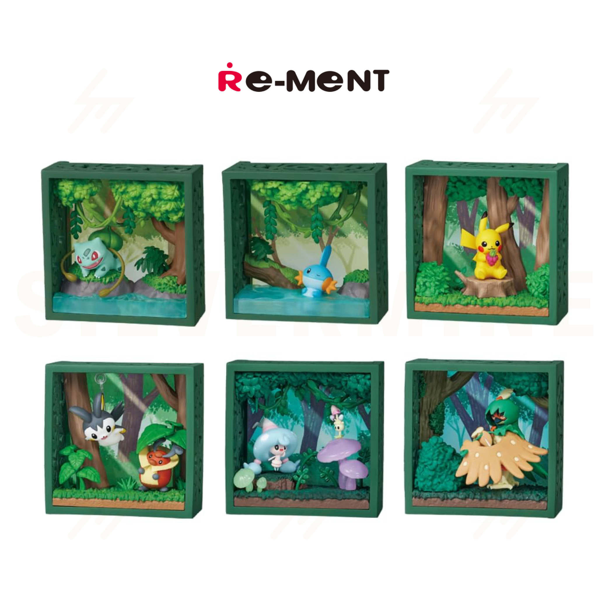 Re-Ment - Blind Box - Pokemon Frame Deep Woods