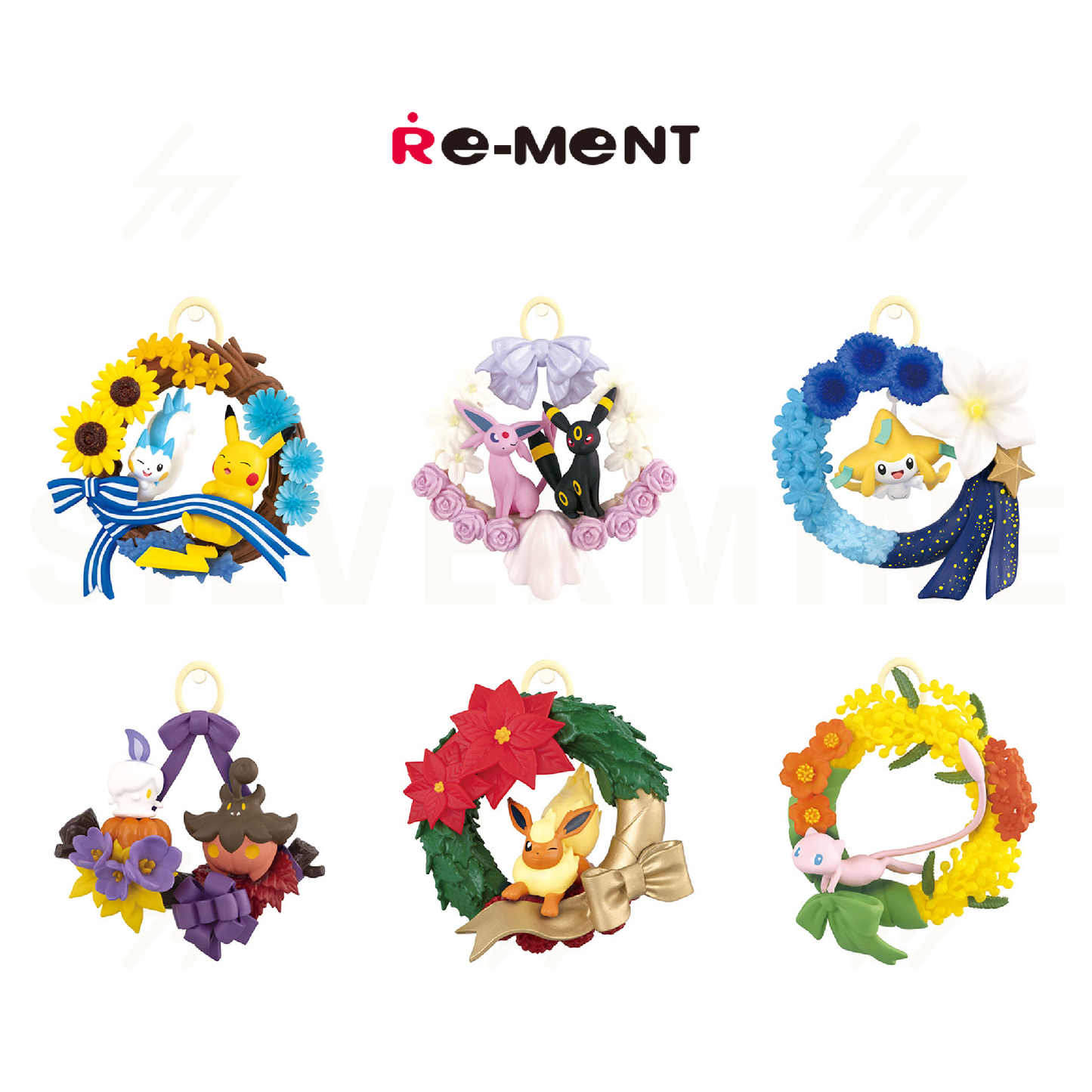 Re-Ment - Blind Box - Pokemon - Wreath Collection - Seasonal Gifts
