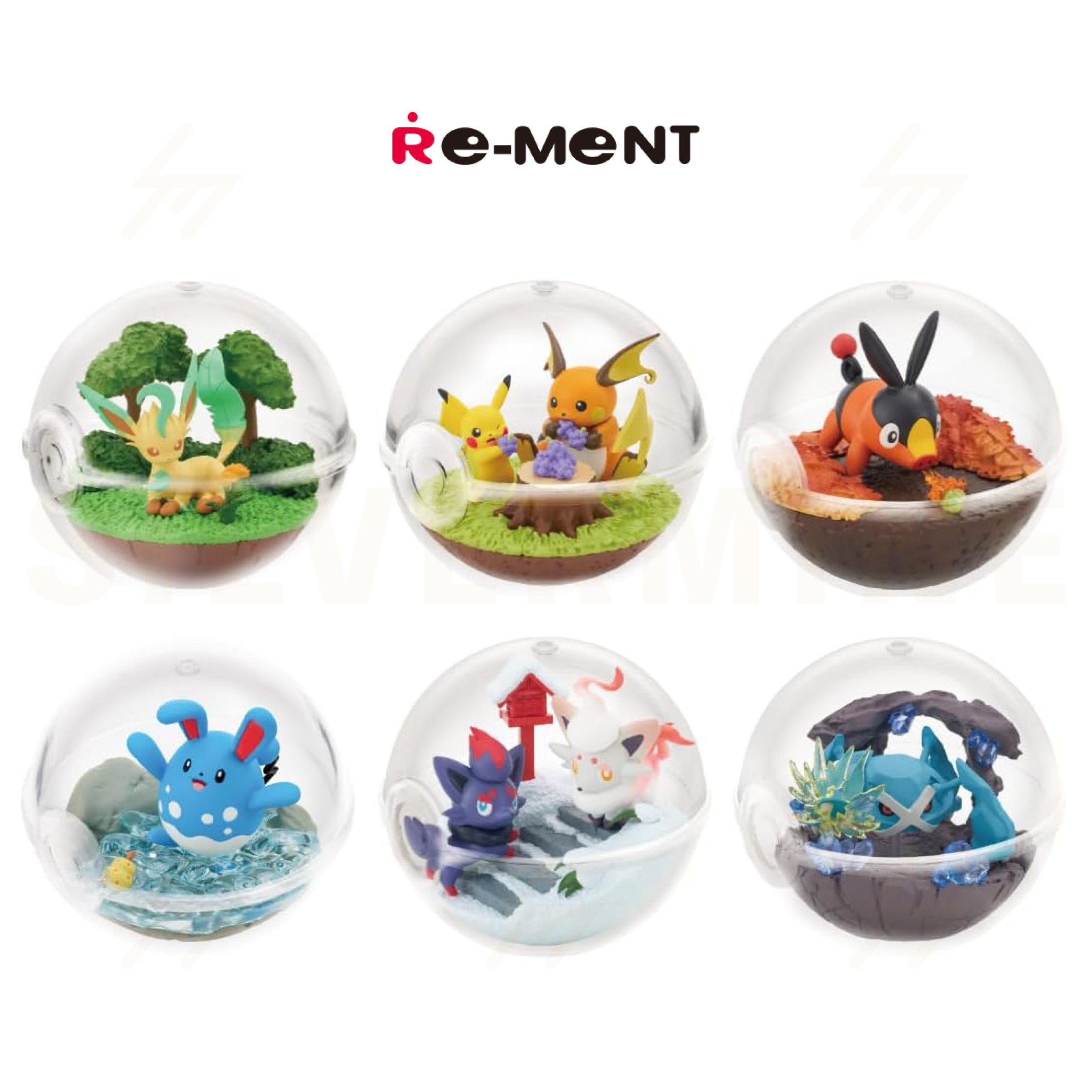 PRE-ORDER: Re-Ment - Blind Box - Pokemon Terrarium Collection 14