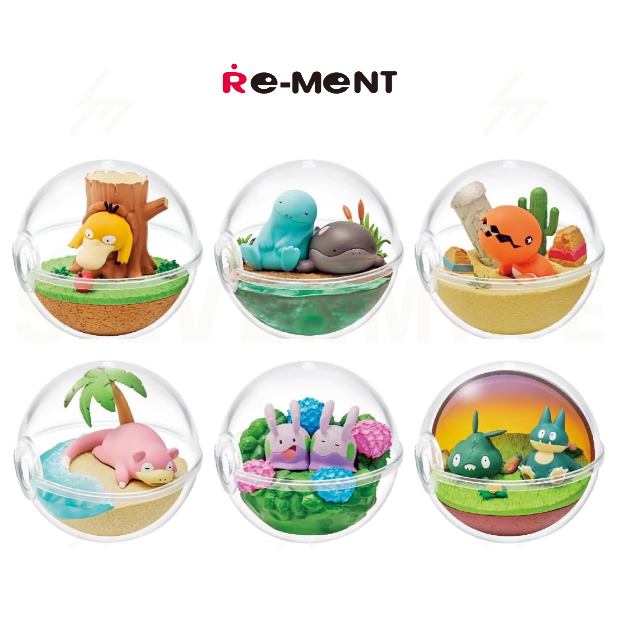 Re-Ment - Blind Box - Pokemon - Terrarium Collection Relaxing Time