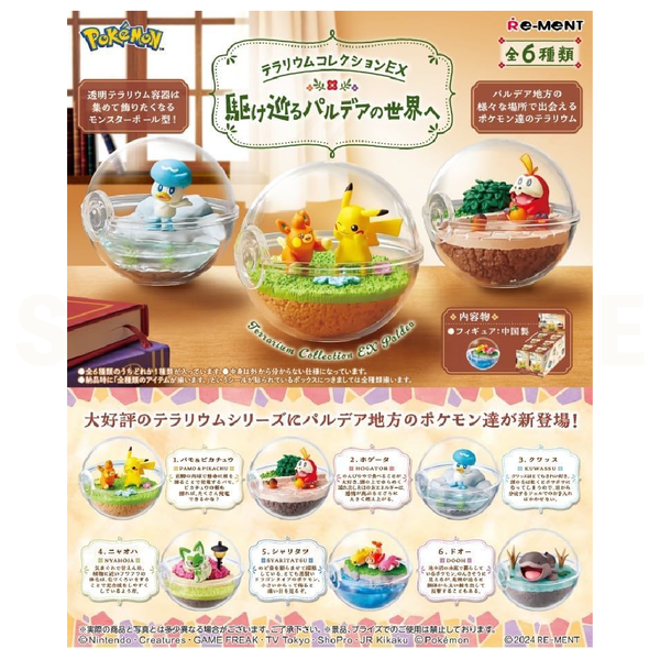 Re-Ment - Blind Box - Pokemon - Terrarium Collection EX Paldea