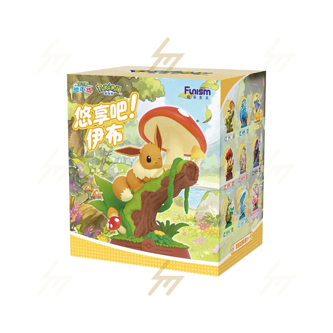 PRE-ORDER: Funism - Blind Box - Pokemon - Eevee Evolutions 3: Relax & Enjoy! Eevee