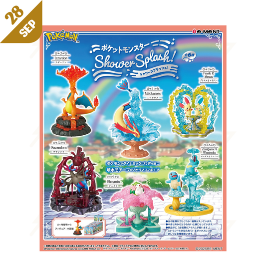 PRE-ORDER: Re-Ment - Blind Box - Pokemon - Shower Splash