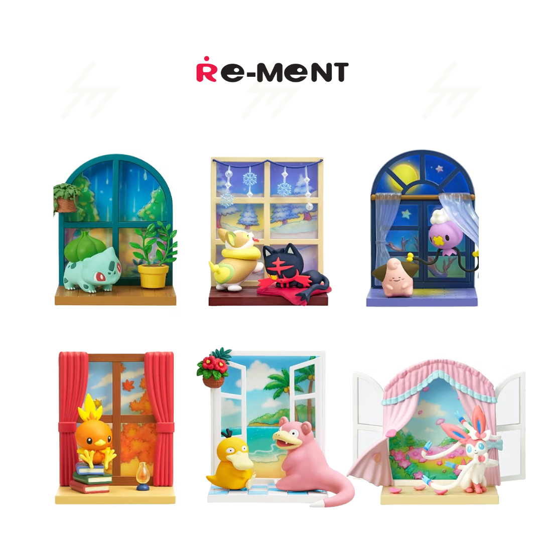 PRE-ORDER: Re-Ment - Blind Box - Pokemon - Windowsill Collection