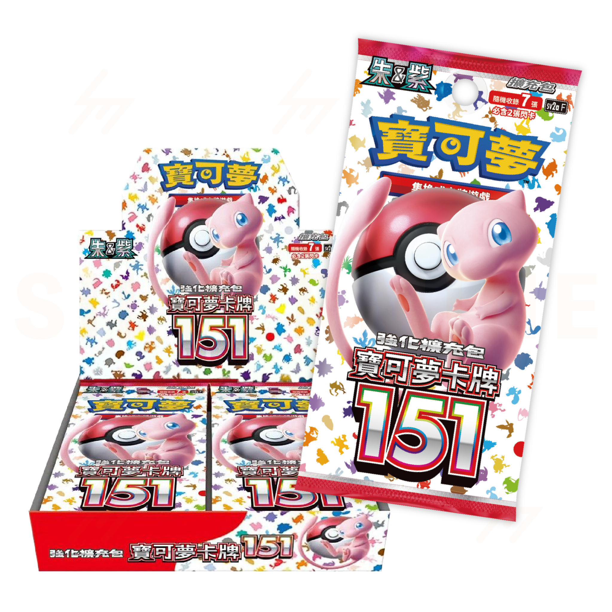 sv2A F - Pokemon TCG - Booster Box - Scarlet & Violet - Pokemon Card 151 (Traditional Chinese)