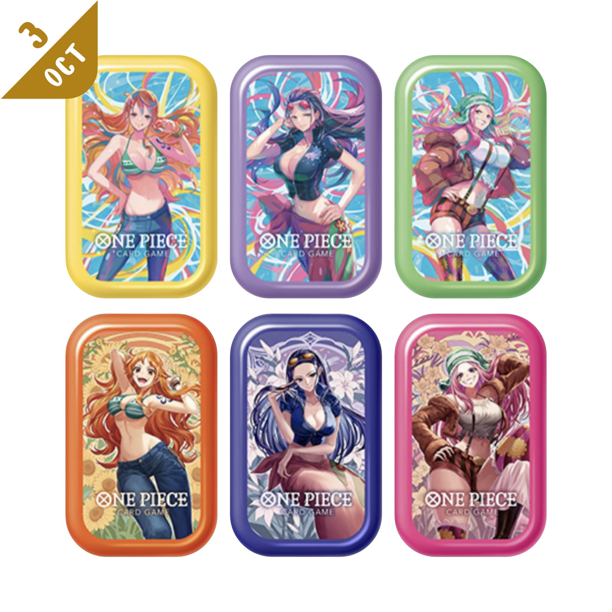 PRE-ORDER: One Piece - TS02 - Mini-tin Pack Set (Japanese)