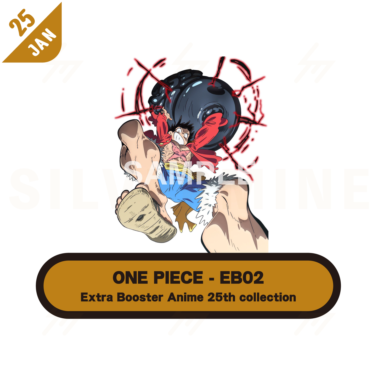 PRE-ORDER: One Piece - EB02 - Extra Booster Anime 25th Collection