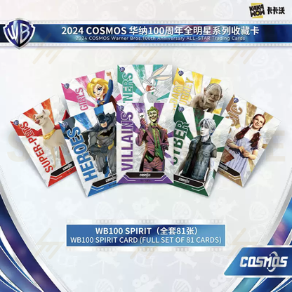 KAKAWOW - Booster Box - 2024 COSMOS - Warner Bros. 100th Anniversary ALL-STAR Trading Cards