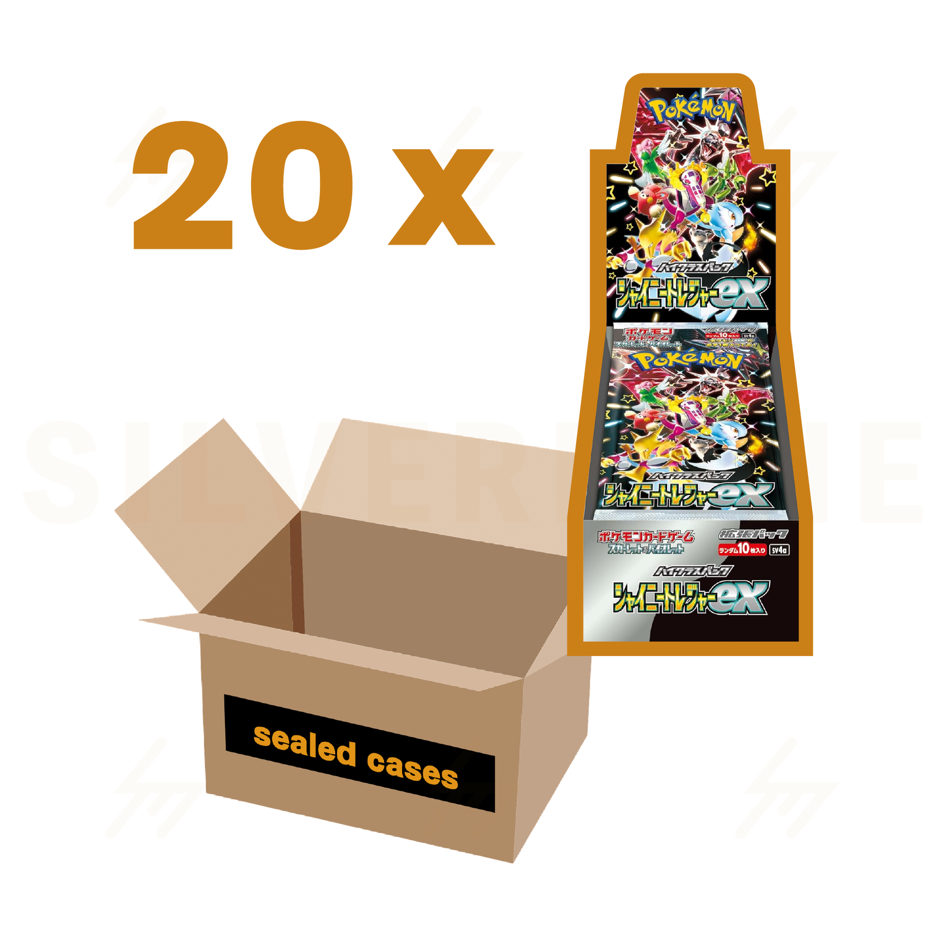 sv4a - Pokemon TCG - Booster Case - Scarlet & Violet - High Class Pack Silvermine sv4a - Pokemon TCG - Booster Case - Scarlet & Violet - High Class Pack Silvermine
