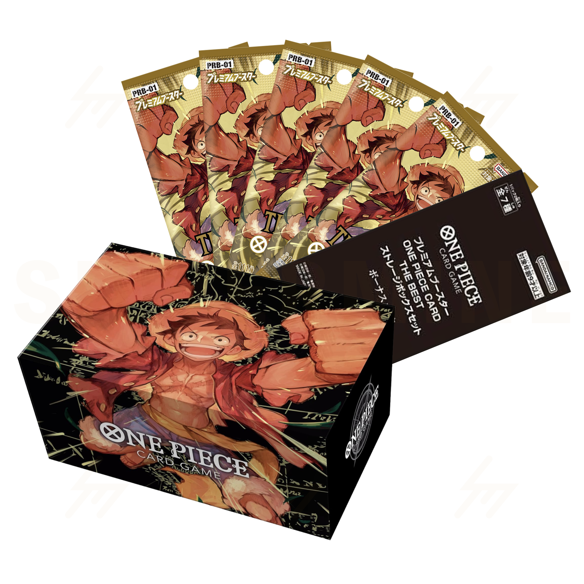 premium booster -one piece card the best- storage box set One Piece