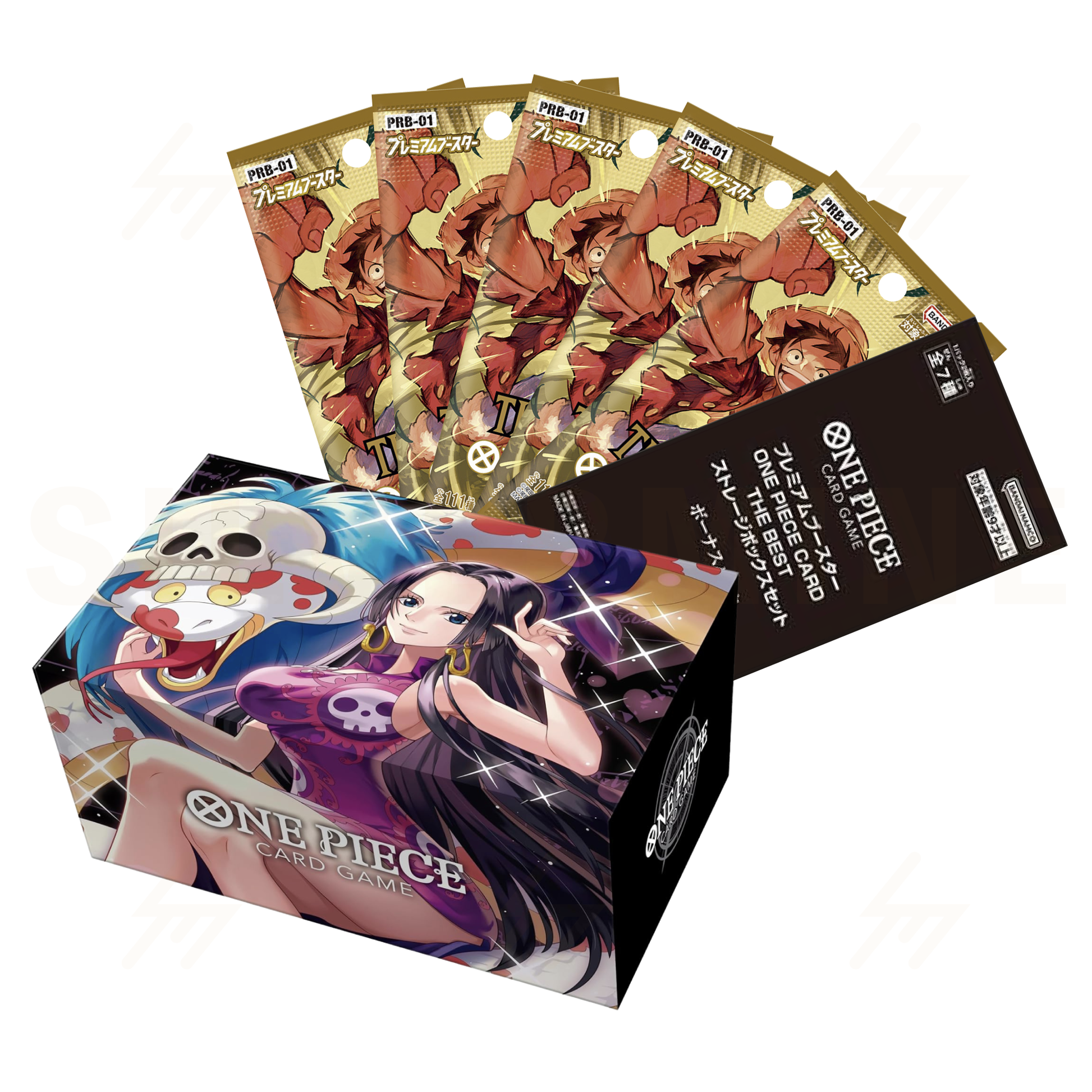 One Piece - Premium Booster ONE PIECE CARD THE BEST Storage Box One Piece - Premium Booster ONE PIECE CARD THE BEST Storage Box