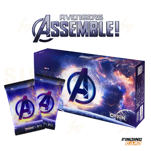 FINDING CARD - Booster Box - Marvel Studios - The Infinity Saga Origin Series Trading Card