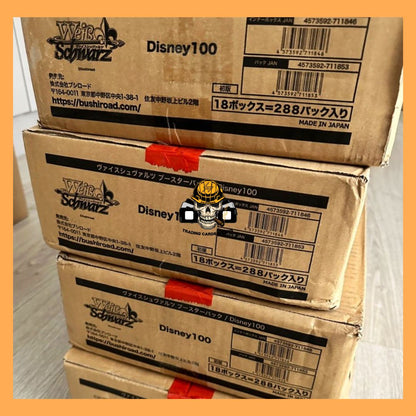 Weiss Schwarz - Booster Box - Disney 100 Years of Wonder Silvermine Weiss Schwarz - Booster Box - Disney 100 Years of Wonder Silvermine