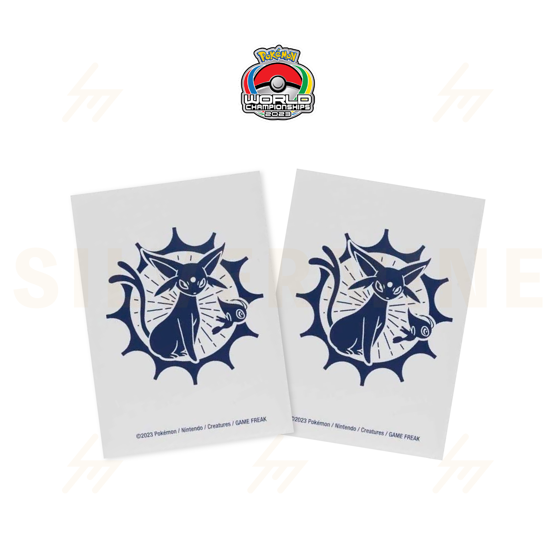espeon card sleeves WCS23 - Pokemon TCG
