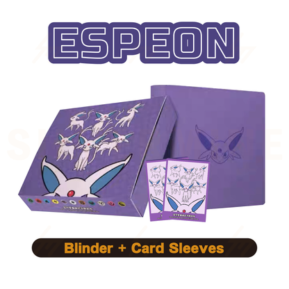 Pokemon TCG - Eeveelution GX Gift Box - Binder & Card Sleeves Set