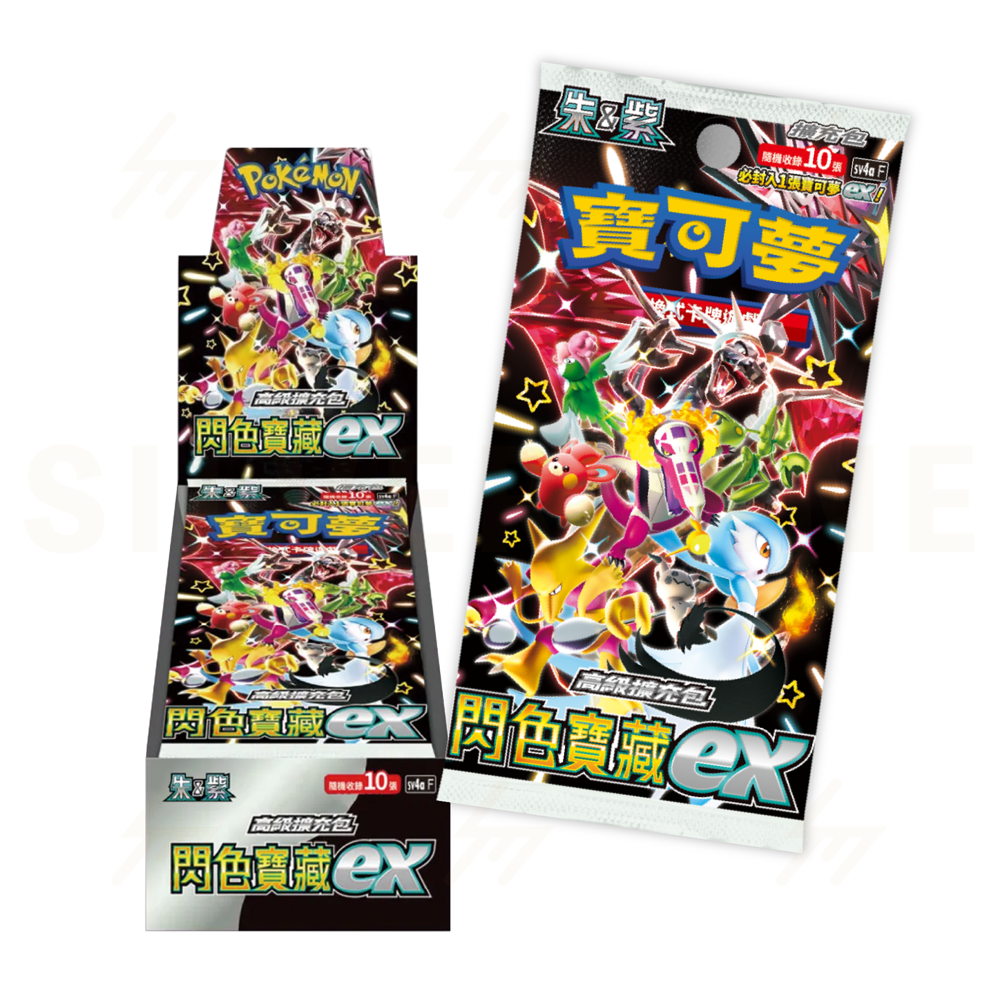sv4a F - Pokemon TCG - Booster Box - Scarlet & Violet - High Class Pack Shiny Treasure ex (Traditional Chinese)