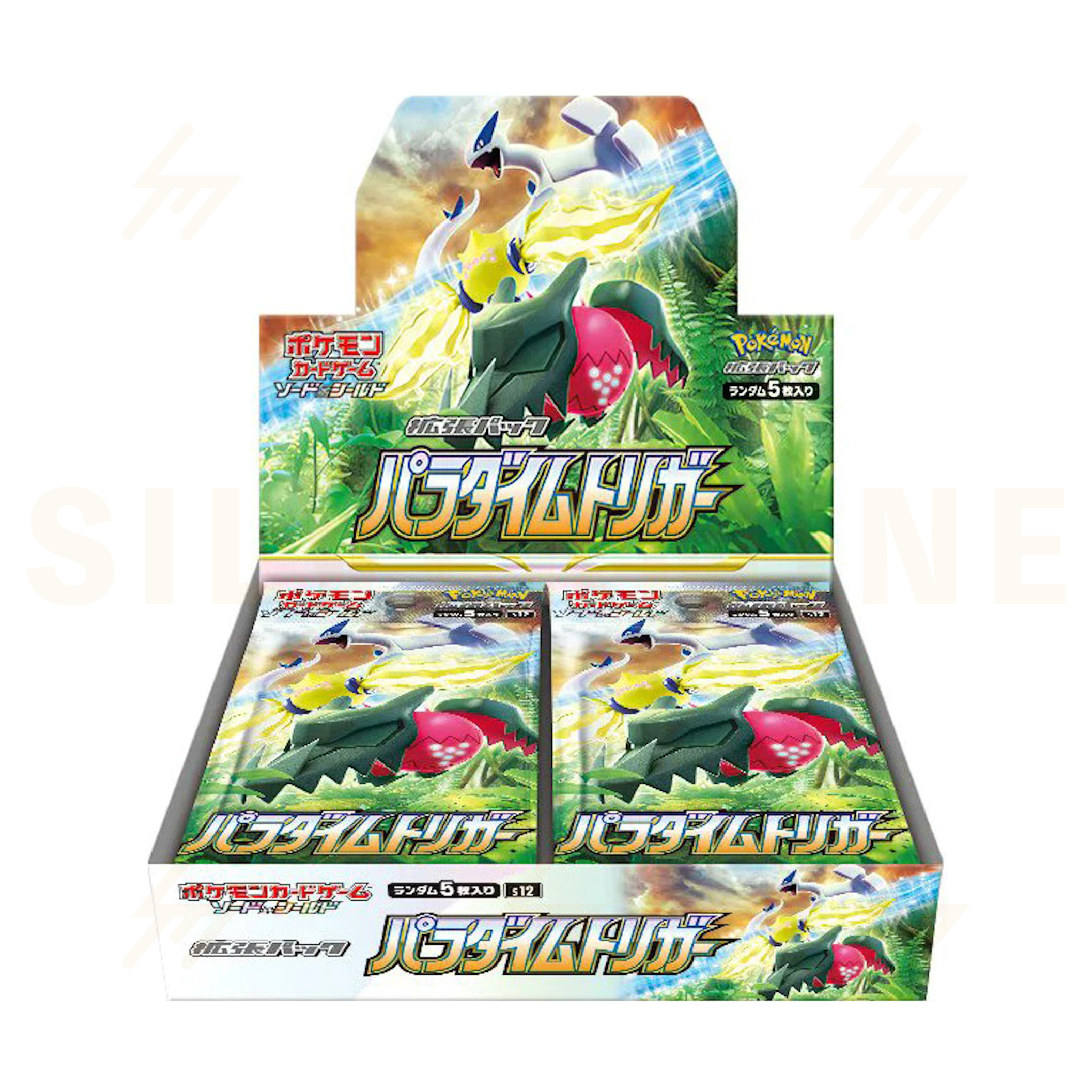 s12 - Pokemon TCG - Booster Box - Sword & Shield - Paradigm Trigger (J Silvermine s12 - Pokemon TCG - Booster Box - Sword & Shield - Paradigm Trigger (J Silvermine