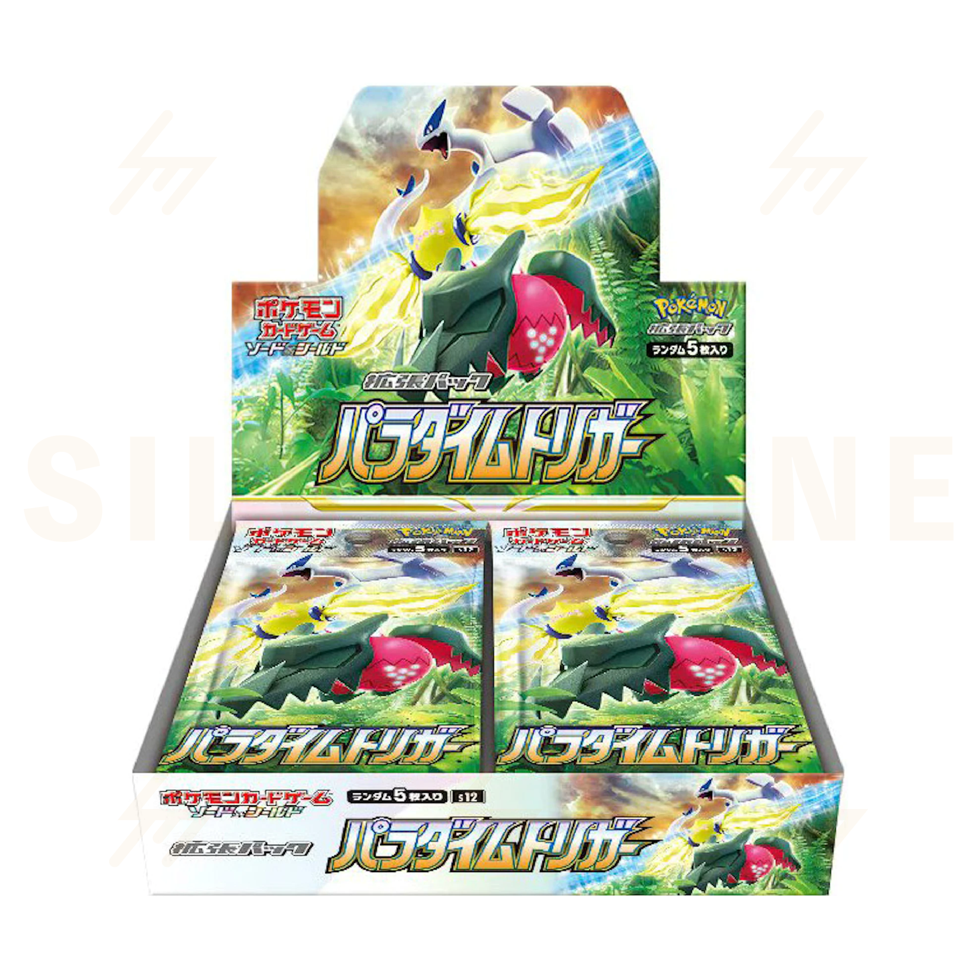 s12 - Pokemon TCG - Booster Box - Sword & Shield - Paradigm Trigger (J Silvermine s12 - Pokemon TCG - Booster Box - Sword & Shield - Paradigm Trigger (J Silvermine