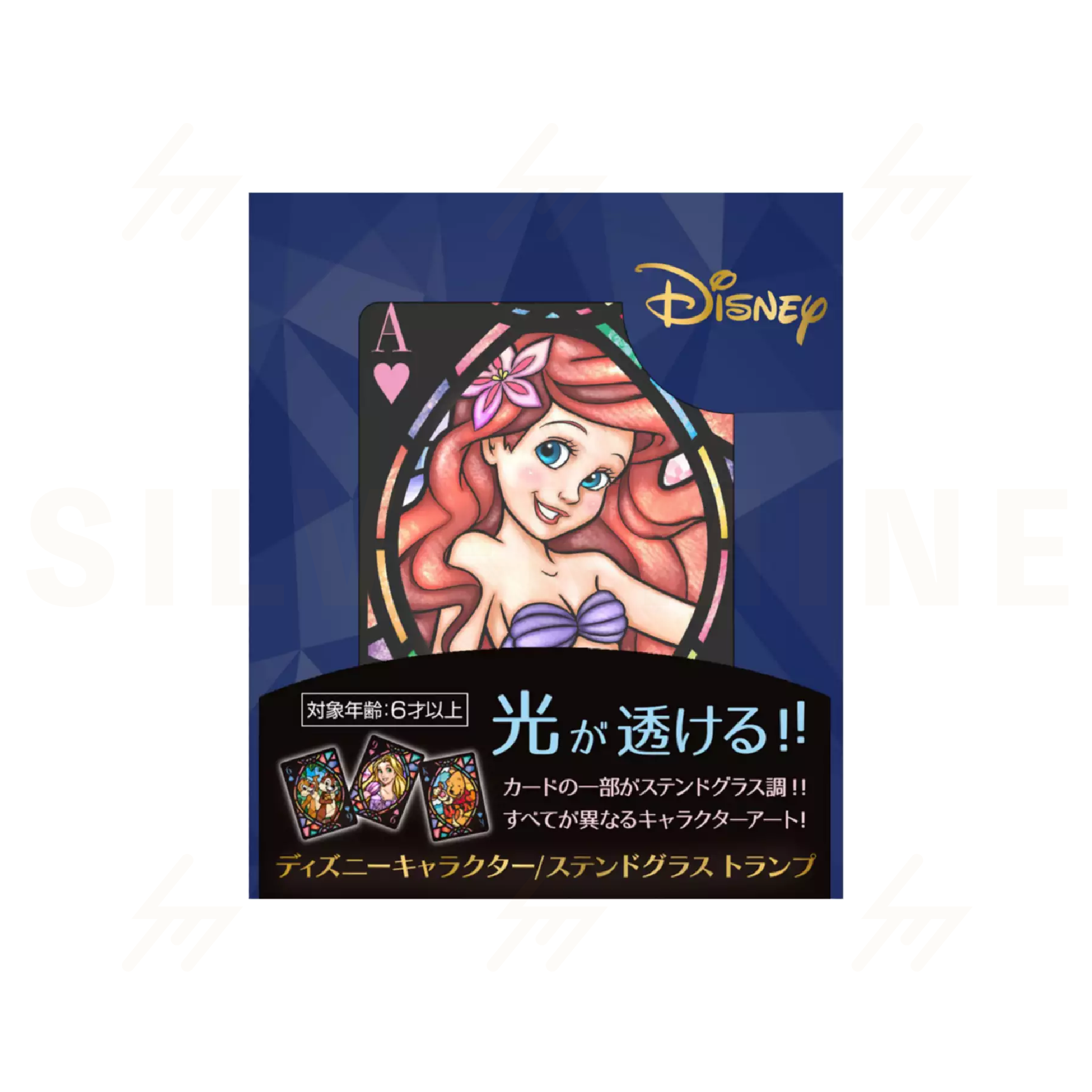 Tenyo - Disney Characters Stained Glass Playing Cards