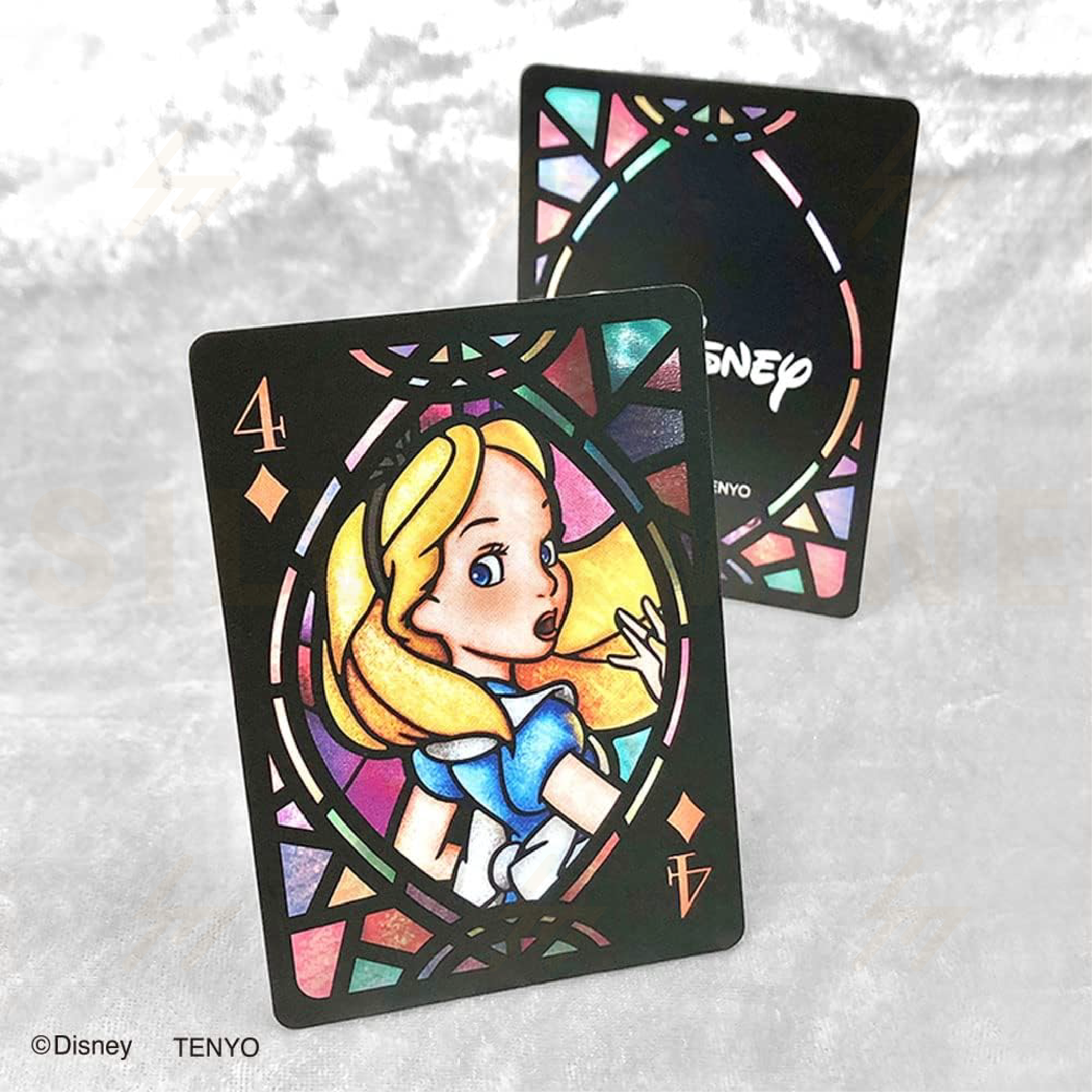 Tenyo - Disney Characters Stained Glass Playing Cards