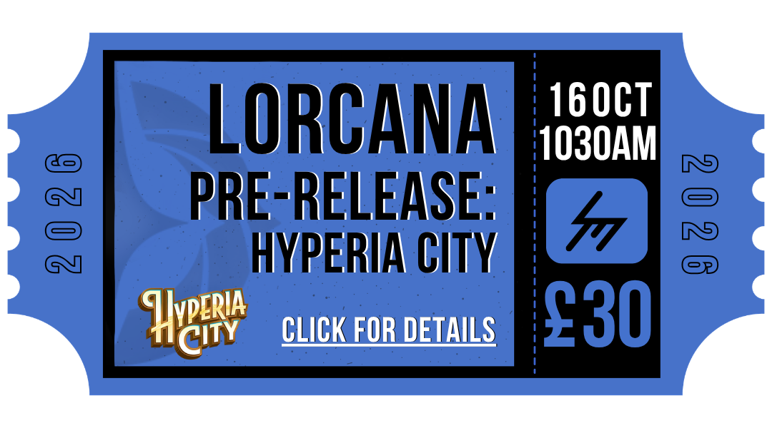 Silvermine Event: Disney Lorcana Pre-Release: Hyperia City (Sealed) - 16OCT