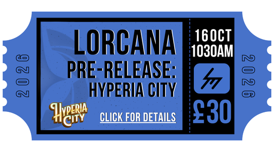 Silvermine Event: Disney Lorcana Pre-Release: Hyperia City (Sealed) - 16OCT
