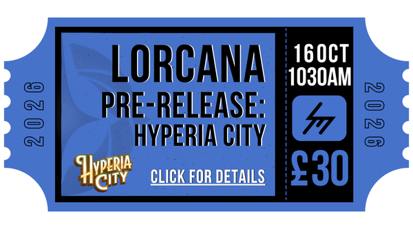 Silvermine Event: Disney Lorcana Pre-Release: Hyperia City (Sealed) - 16OCT