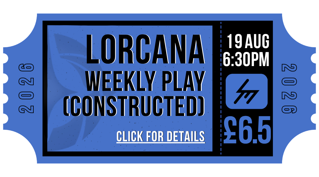 Silvermine Event: Disney Lorcana TCG - Weekly Play (Constructed) August - 19AUG