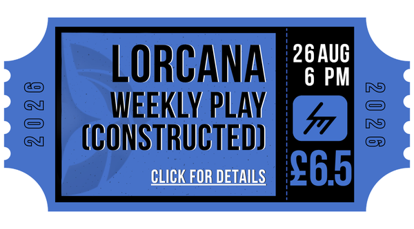 Silvermine Event: Disney Lorcana TCG - Weekly Play (Constructed) August - 26AUG