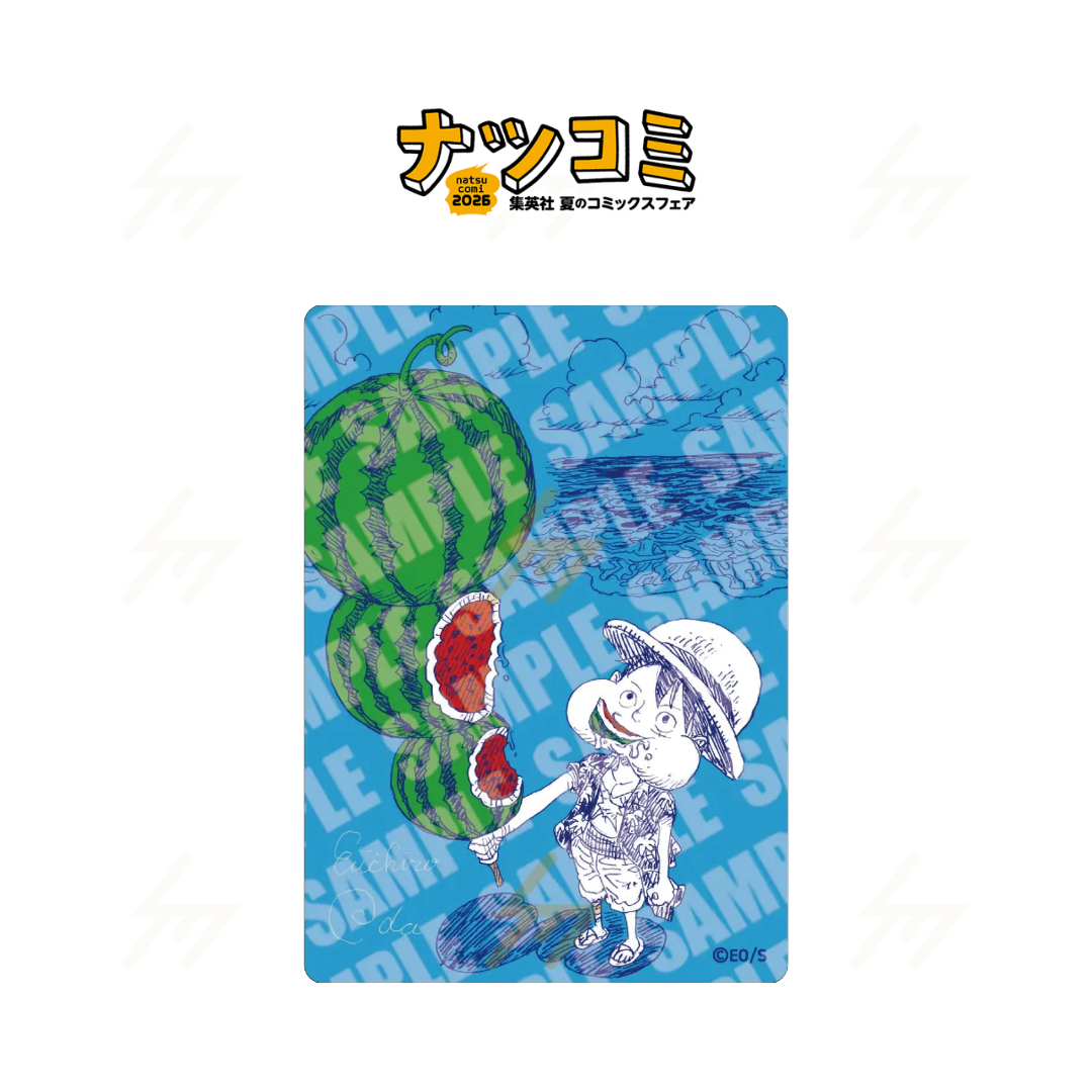 PRE-ORDER: One Piece - Single Card - SHUEISHA Summer comics fair 2026  - Monkey D. Luffy (Japanese)