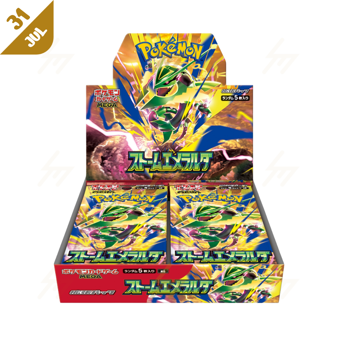 PRE-ORDER: m6 - Pokemon TCG - MEGA - Storm Emeralda (Japanese)
