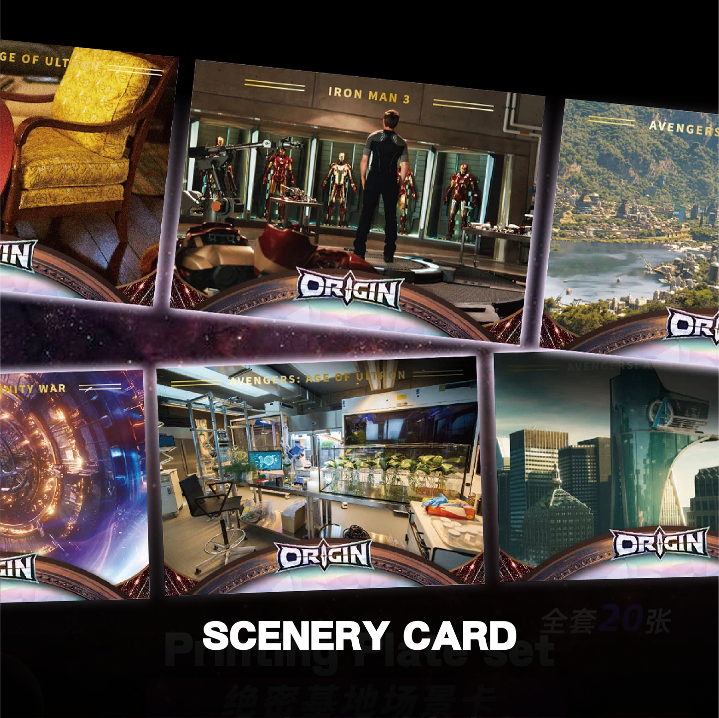FINDING CARD - Booster Box - Marvel Studios - The Infinity Saga Origin Series Trading Card