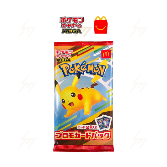 Pokemon TCG - Pokemon x McDonald - Promo Pack - The "Pokémon" Happy Set (Japanese)