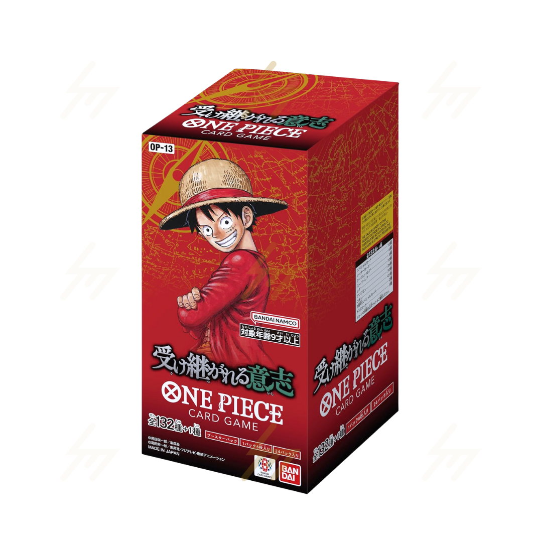 PRE-ORDER: One Piece - OP13 - Inherited Will (Japanese)