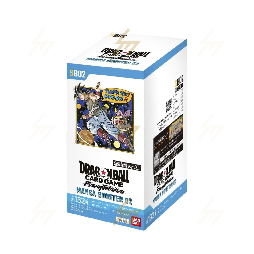 SB02 - Dragon Ball Super Card Game Fusion World - Booster Box - MANGA Silvermine SB02 - Dragon Ball Super Card Game Fusion World - Booster Box - MANGA Silvermine