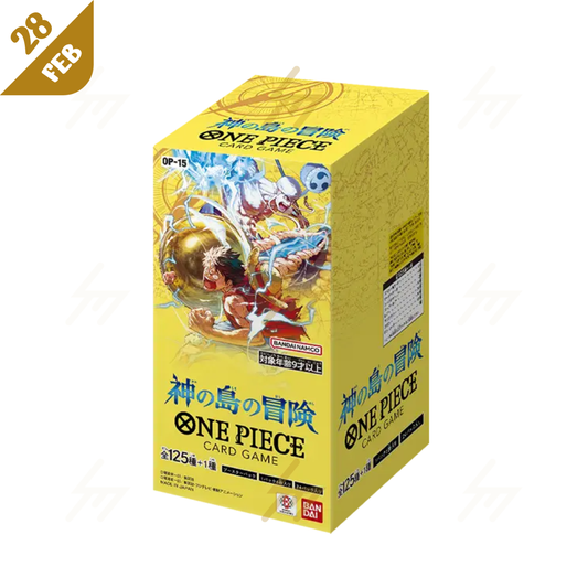 PRE-ORDER: One Piece - OP15 - Adventure on the Island of the Gods (Japanese)