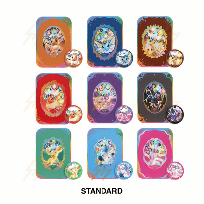 PRE-ORDER: Pokemon TCG - Scarlet & Violet - Eeveelution Damage-Counter Dice & Condition Markers Set (Simplified Chinese)